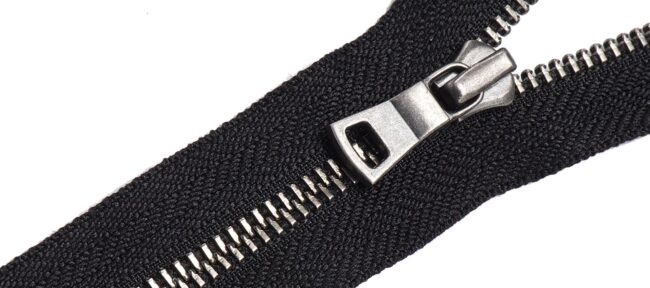Luxury Zipper Antique Nickel