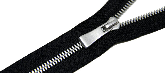 Luxury Zipper Matte Nickel